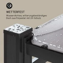 Pantheon Illumina Pavillon Mit Dach Polycarbonat Aluminium Schwarz -Wrights Gartenladen 10033458 de 0006 logo