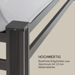 Pantheon Illumina Pavillon Mit Dach Polycarbonat Aluminium Schwarz -Wrights Gartenladen 10033458 de 0008 logo