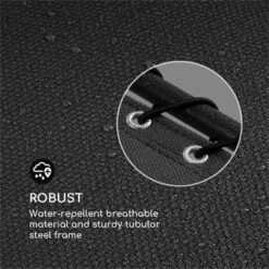 California Dreaming Sonnenliege, Polsterung, Stahlrahmen, Schwarz 13 California Dreaming Sonnenliege, Polsterung, Stahlrahmen, Schwarz -Wrights Gartenladen 10033474 yy 0006 logo Blumfeldt California Dreaming Sonnenliege schwarz