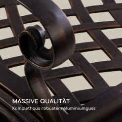 Pozzilli AN Gartenbank Aluminiumguss Witterungsbeständig Antik-kupfer -Wrights Gartenladen 10033488 de 0003 logo