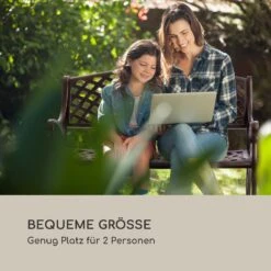 Pozzilli AN Gartenbank Aluminiumguss Witterungsbeständig Antik-kupfer -Wrights Gartenladen 10033488 de 0005 logo