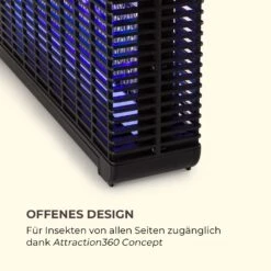 Mosquito Ex 9500 13W 300m² LEDs Auffangschale Kette Schwarz -Wrights Gartenladen 10033562 de 0005 logo