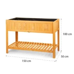 Altiplano Cubic Hochbeet 150 X 100 X 50 Kiefer Gartenvlies ErgoGrow -Wrights Gartenladen 10033604 yy 0009 logo Blumfeldt Altiplano Cubic Hochbeet 150x100x50