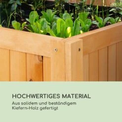 Altiplano Cubic Hochbeet 100 X 100 X 50 Kiefer Gartenvlies ErgoGrow -Wrights Gartenladen 10033605 de 0006 logo