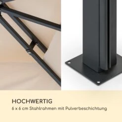 Grandezza Cortina Gartenpavillon 3x4m 4 Seitenteile Beige -Wrights Gartenladen 10033608 de 0004 logo