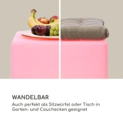 Shinecube XL Leuchtwürfel 40x40x40cm 16 Farben-LED 4 Licht-Modi Weiß -Wrights Gartenladen 10033732 de 0005 logo