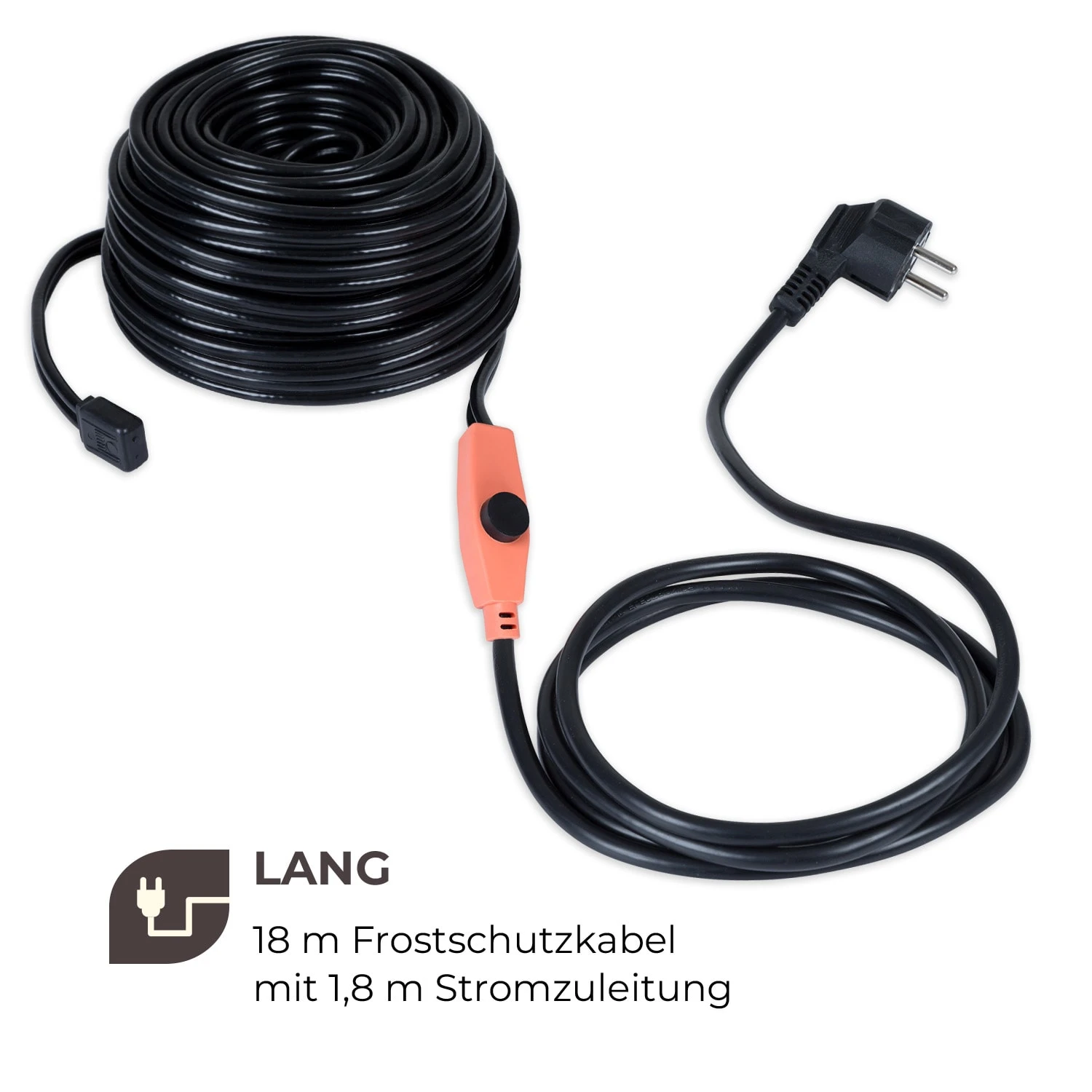 Flow Wire Frostschutzkabel 18m Mit Thermostat IP68 6 Flow Wire Frostschutzkabel 18m Mit Thermostat IP68 – Bild 6