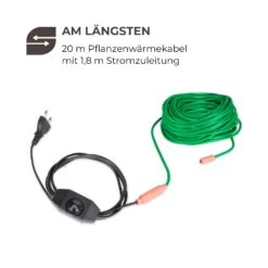 Greenwire Select 20 Pflanzenwärmekabel 20m Mit Thermostat IP68 13 Greenwire Select 20 Pflanzenwärmekabel 20m Mit Thermostat IP68 -Wrights Gartenladen 10033907 de 0007 logo
