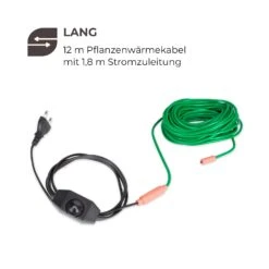 Greenwire Select 12 Pflanzenwärmekabel 12 M Mit Thermostat IP68 -Wrights Gartenladen 10034000 de 0007 logo