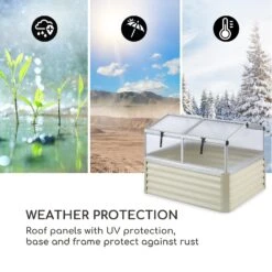 High Grow Advanced Hochbeet Mit Dach 120x95x100cm 540l Stahl Verzinkt -Wrights Gartenladen 10034689 uk 0005 logo