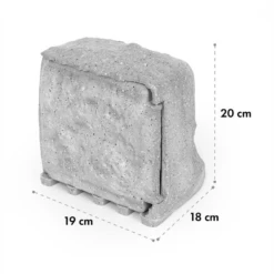 Power Rock Twilight 5 4-fach-Gartensteckdose IP44 Dämmerlichtsensor 5m -Wrights Gartenladen 10034693 yy 0007 logo Waldbeck Power Rock Twilight Gartensteckdose