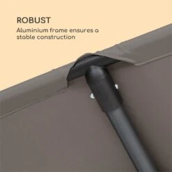 Flex-Shade XL Sonnenschirm 150 X 210 Cm Polyester UV 50 Dunkelgrau 12 Flex-Shade XL Sonnenschirm 150 X 210 Cm Polyester UV 50 Dunkelgrau -Wrights Gartenladen 10034728 yy 0005 logo Blumfeldt Flex Shade XL Sonnenschirm 150x210 grau