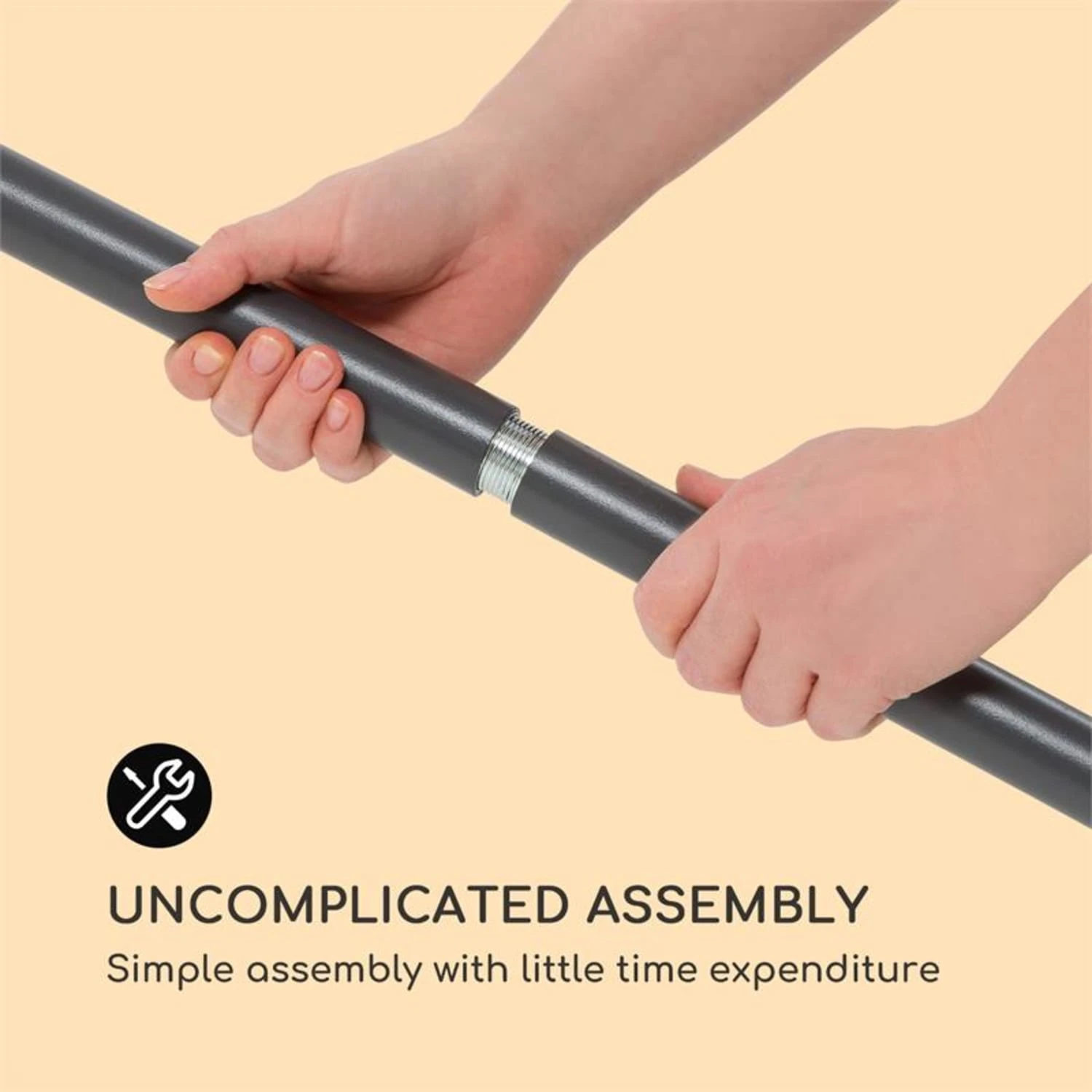 Flex-Shade XL Sonnenschirm 150 X 210 Cm Polyester UV 50 Dunkelgrau 8 Flex-Shade XL Sonnenschirm 150 X 210 Cm Polyester UV 50 Dunkelgrau – Bild 8