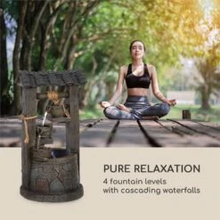 Speyer Kaskadenbrunnen Gartenbrunnen 4 Stufen Akku 2,8W Solar LED 10 Speyer Kaskadenbrunnen Gartenbrunnen 4 Stufen Akku 2,8W Solar LED -Wrights Gartenladen 10034731 yy 0004 logo Blumfeldt Speyer Kaskadenbrunnen