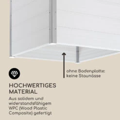 Nova Grow Gartenbeet 100 X 91 X 100 Cm WPC Holzoptik -Wrights Gartenladen 10034745 de 0004 logo