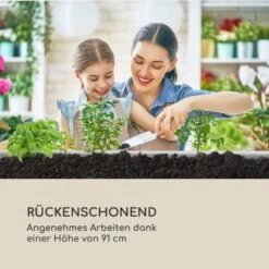 Nova Grow Gartenbeet 150 X 91 X 100 Cm WPC Holzoptik Weiß 15 Nova Grow Gartenbeet 150 X 91 X 100 Cm WPC Holzoptik Weiß -Wrights Gartenladen 10034747 de 0007 logo