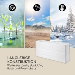 Nova Grow Gartenbeet 195 X 91 X 50 Cm WPC Holzoptik Weiß -Wrights Gartenladen 10034748 de 0005 logo