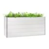 Nova Grow Gartenbeet 195 X 91 X 50 Cm WPC Holzoptik Weiß