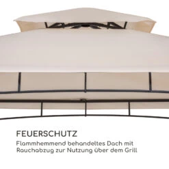 Steakhouse Wings Pavillon 244x260x152cm 160 G/m² PE Flammhemmend Stahl -Wrights Gartenladen 10034766 de 0004 logo