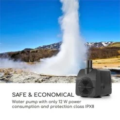 Riverrun Gartenbrunnen Zimmerbrunnen Indoor Outdoor 12W Pumpe LED-Ring -Wrights Gartenladen 10034777 yy 0008 logo Blumfeldt Riverrun Gartenbrunnen Zimmerbrunnen