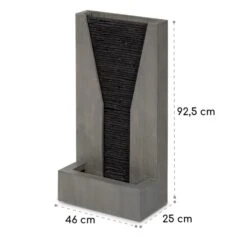 Riverrun Gartenbrunnen Zimmerbrunnen Indoor Outdoor 12W Pumpe LED-Ring -Wrights Gartenladen 10034777 yy 0009 logo Blumfeldt Riverrun Gartenbrunnen Zimmerbrunnen