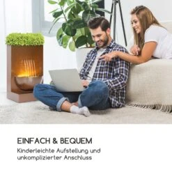 Windflower Gartenbrunnen Pflanzschale 11 W Indoor & Outdoor Verzinkt -Wrights Gartenladen 10034778 de 0003 logo