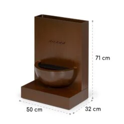 Windflower Gartenbrunnen Pflanzschale 11 W Indoor & Outdoor Verzinkt -Wrights Gartenladen 10034778 yy 0009 logo Blumfeldt Windflower Gartenbrunnen Zimmerbrunnen