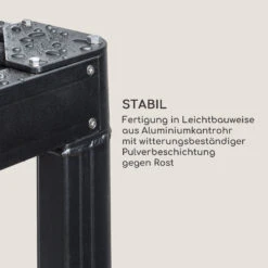 Pantheon RemoteShade Pavillon Motor-Dach 3x3m 280g/m² PE Aluminium -Wrights Gartenladen 10034781 de 0005 logo