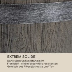 Winegrow Pflanzgefäß 52,5 X 31,5 Cm (ØxH) Leicht Fibreclay Grau -Wrights Gartenladen 10034811 de 0005 logo