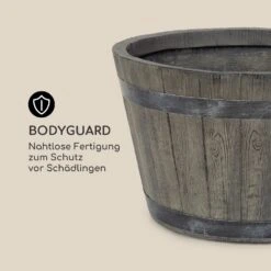 Winegrow Pflanzgefäß 52,5 X 31,5 Cm (ØxH) Leicht Fibreclay Grau -Wrights Gartenladen 10034811 de 0007 logo