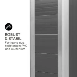 Schatzkammer Gartenschuppen UV-Schutz PVC Schloss Seitenfenster Grau -Wrights Gartenladen 10034925 de 0006 logo