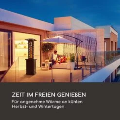 Heat Hunter Pellet-Terrassenheizer 12,2 KW Mobil Edelstahl -Wrights Gartenladen 10035216 de 0008 logo