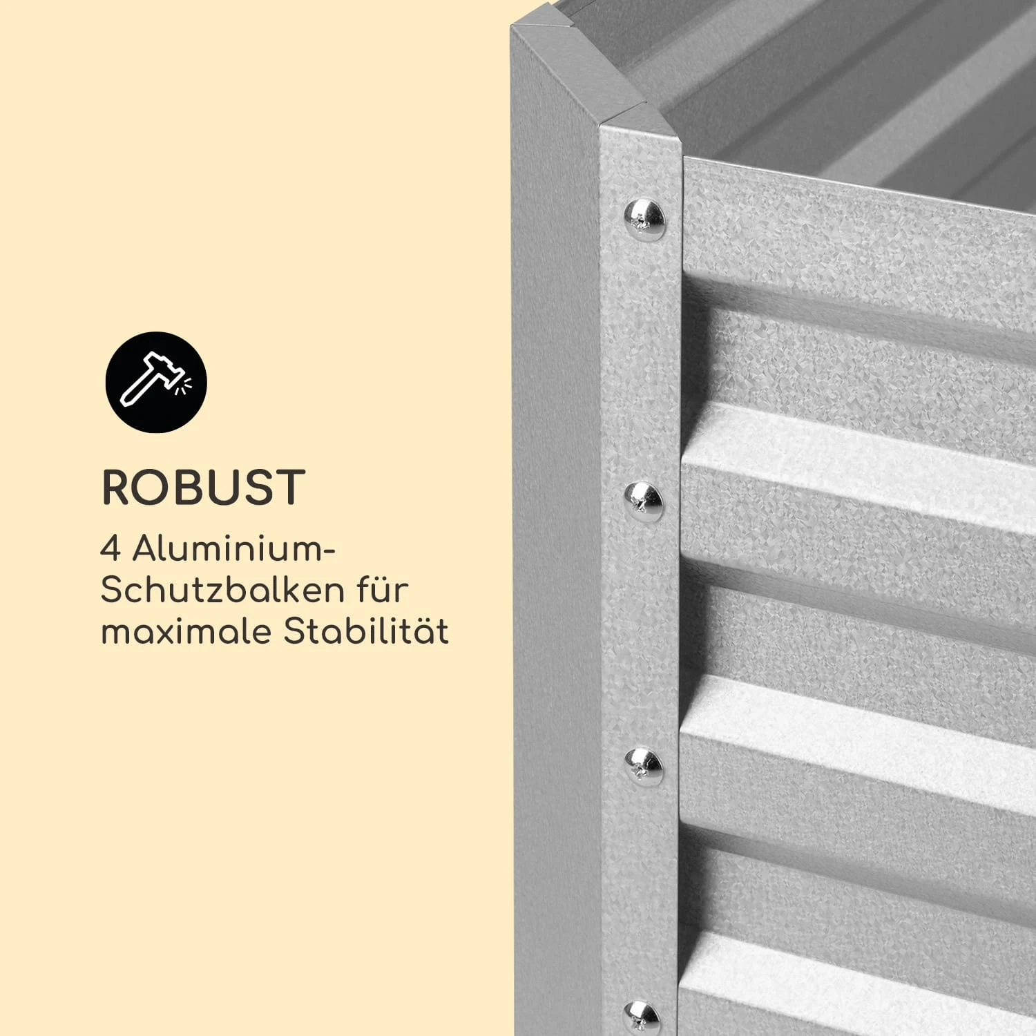 High Grow Straight Hochbeet 100x60x100cm 600l Stahl 5 High Grow Straight Hochbeet 100x60x100cm 600l Stahl – Bild 5