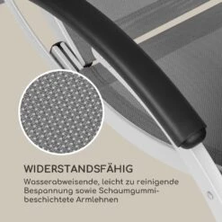 Sunnyvale Liegestuhl Mit Fußteil Aluminium 4-Stufen -Wrights Gartenladen 10035337 de 0005 logo