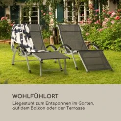 Sunnyvale Liegestuhl Mit Fußteil Aluminium 4-Stufen -Wrights Gartenladen 10035337 de 0006 logo