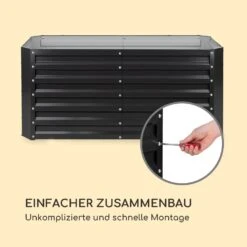 High Grow Straight Hochbeet 120x60x60cm 432l Stahl -Wrights Gartenladen 10035350 de 0007 logo