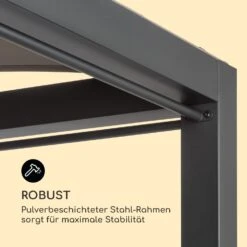 Eremitage Double XL Sunbed 2 Pers Stahl-Rahmen Sonnendach Vorhänge -Wrights Gartenladen 10035429 de 0006 logo