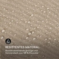 Eremitage Double XL Sunbed 2 Pers Stahl-Rahmen Sonnendach Vorhänge -Wrights Gartenladen 10035429 de 0009 logo