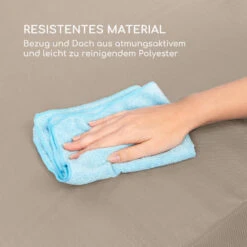 Garden Grove Gartenliege Swing Bed Stahlrahmen Sonnendach Polyester -Wrights Gartenladen 10035432 de 0007 logo