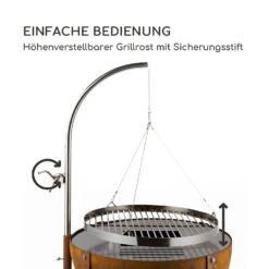 Fire Globe Feuerschale Mit Grill Ø60cm Stahl -Wrights Gartenladen 10035510 de 0004 logo