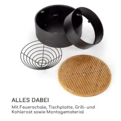 Pompeji Feuerschale Und Grill Ø60cm Stahl -Wrights Gartenladen 10035515 de 0006 logo