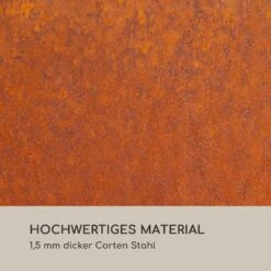 Desert Rust Square Feuerschale Pflanzschale Stahl 52x46 Cm Rost-Optik -Wrights Gartenladen 10035751 de 0004 logo