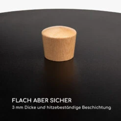 Firebowl Savage Lid Feuerschalendeckel &Oslash; 40 Cm Stahl Holzgriff -Wrights Gartenladen 10035772 de 0003 logo