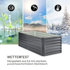 High Grow Straight Hochbeet 180 X 60 X 90 Cm 970 L Stahl Verzinkt -Wrights Gartenladen 10035813 de 0006 logo