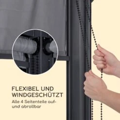 Grandezza Cortina Gartenpavillon 3x6m 4 Seitenteile -Wrights Gartenladen 10035867 de 0003 logo