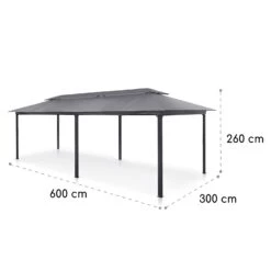 Grandezza Cortina Gartenpavillon 3x6m 4 Seitenteile -Wrights Gartenladen 10035867 yy 0007 logo