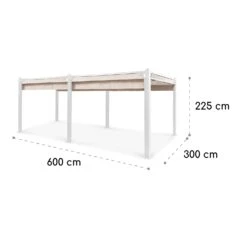 Pantheon Cortina Pavillon Mit Dach 3x6m 4 Seitenteile 17 Pantheon Cortina Pavillon Mit Dach 3x6m 4 Seitenteile -Wrights Gartenladen 10035886 yy 0009 logo