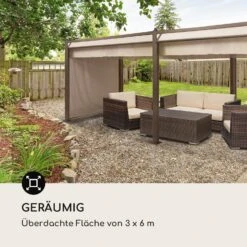 Pantheon Cortina Rust Pavillon Mit Dach 3x6 M 4 Seitenteile -Wrights Gartenladen 10035897 de 0004 logo