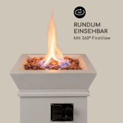 Prati Gas-Feuerstelle 13 KW Elektrisches Zündsystem Lavasteine Inkl. Regenschutz -Wrights Gartenladen 10035935 de 0005 logo