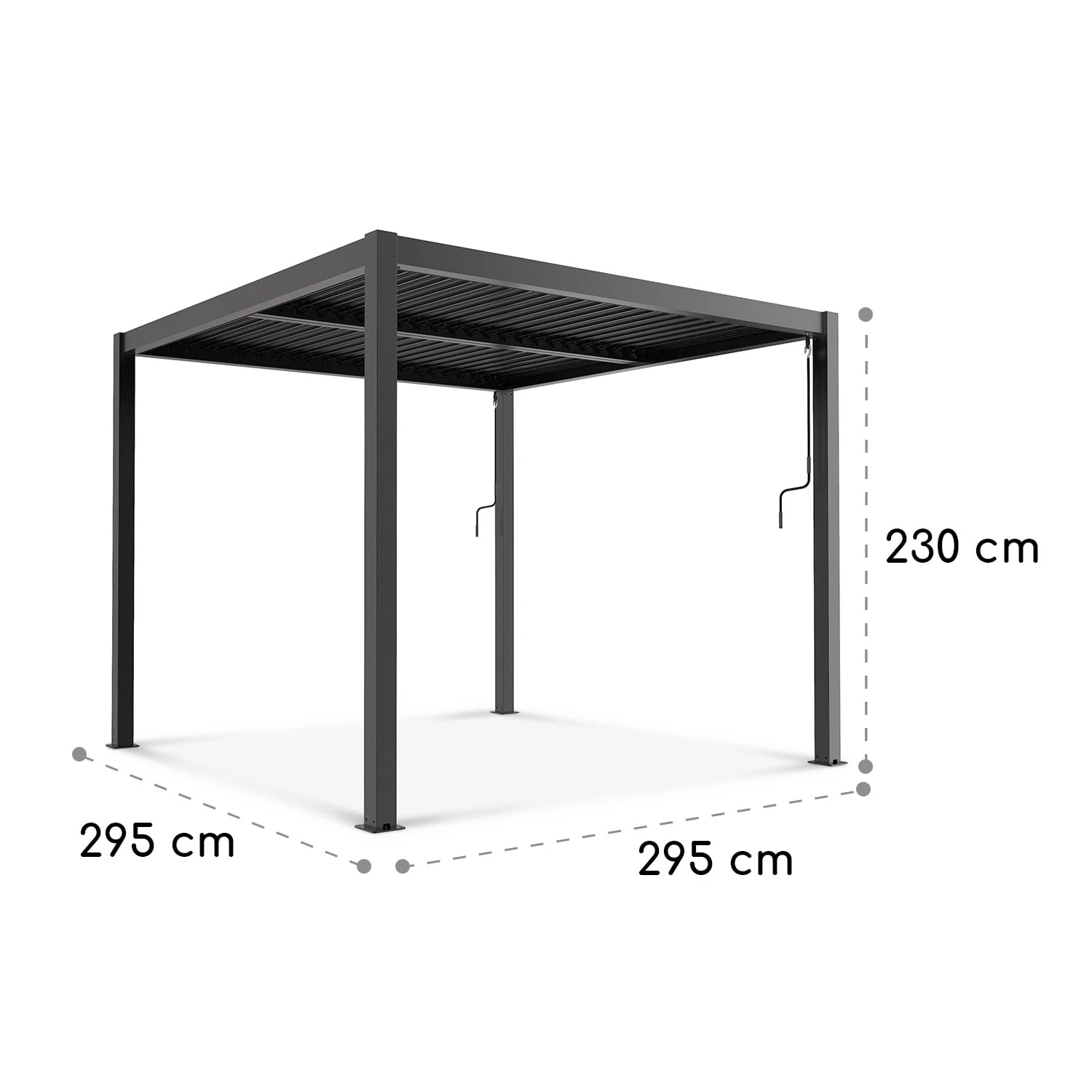 Pantheon Climax Ambient 3x3 M 4 Eckpfosten Bioklimatisches Dach 9 Pantheon Climax Ambient 3x3 M 4 Eckpfosten Bioklimatisches Dach – Bild 9
